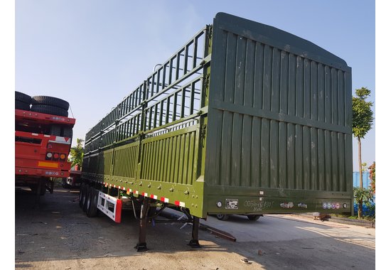 Sơ mi rơ mooc tải (Có Mui) Lốp 1200R20 TỰ TRỌNG 9000kg